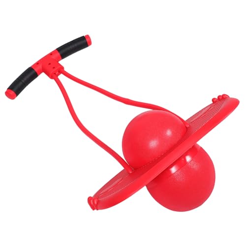 Ballon sauteur pour enfants Beaupretty rouge en plastique léger