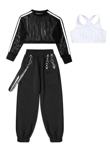 Maillot de bain fille et pantalon large ensemble TiaoBug pour enfants