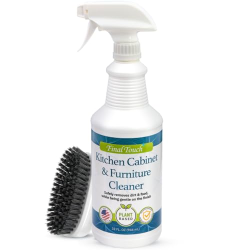 Final Touch Kitchen Cabinet Cleaner, Plant Based Everyday Cleaning Solution