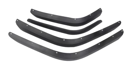 Garde-Boue pour Jeep Wrangler JL 2018-2023 Extension d'Aile Noir 4 Pièces
