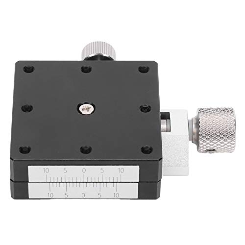 Sliding Table X Axis Manual Fine Tune Displacement Platform Industrial Module XFES40 Suitable for Optical Equipment Measuring Devices Semiconductor Manufacturing Printers