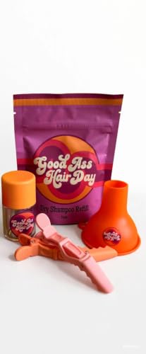 Good A- Day Powder Dry Shampoo Applicator and Refill Bundle (Dark) image 5