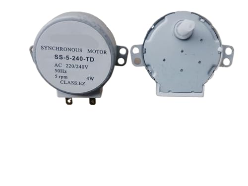 Moteur pour four à micro-ondes 5 tr/min rotation homogène stable 4W 220V