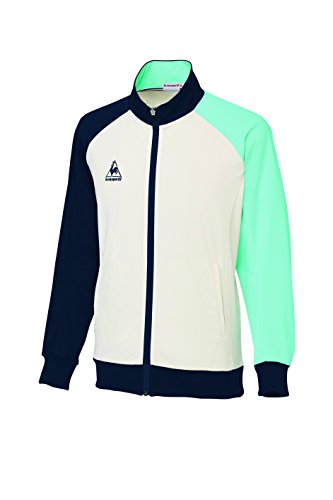 ルコックゴルフ◆ジップアップ ストレッチ ジャケット エメラルドグリーン L le coq sportif GOLF ルコックスポルティフ ゴルフ ストレッチ
