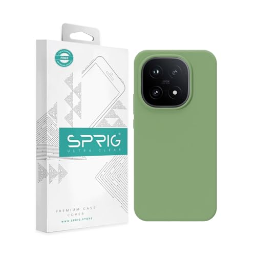 Image of SPRIG Compatible with IQOO 15 5G SilkTone Silicone Back Cover Drop Tested Shock Proof Mobile Case for Men, Women, Boys and Girls with Camera Protection (Mint Green)
