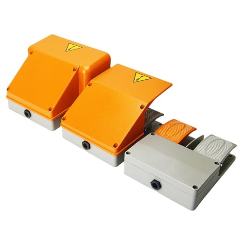 Pedal interruptor de pie YDT1-18 con contactos de plata de alta durabilidad