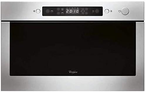 Whirlpool AMW 423/IX Integrado 22L 750W Negro, Acero inoxidable - Microondas  (Integrado, 22 L, 750 W, Botones, Negro, Acero inoxidable, Electrónico) -  PREYCA