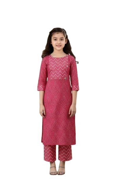 Image of Girls Girls Kurta Set