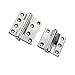 Load-Bearing Industrial Door Electrical Control Cabinet Hardware Hinge 304 Stainless Steel 1Pcs(120x110mm)