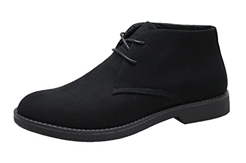 Chaussures de sport en daim Evoga homme noir 41, parfaites du bureau à la salle de fitness