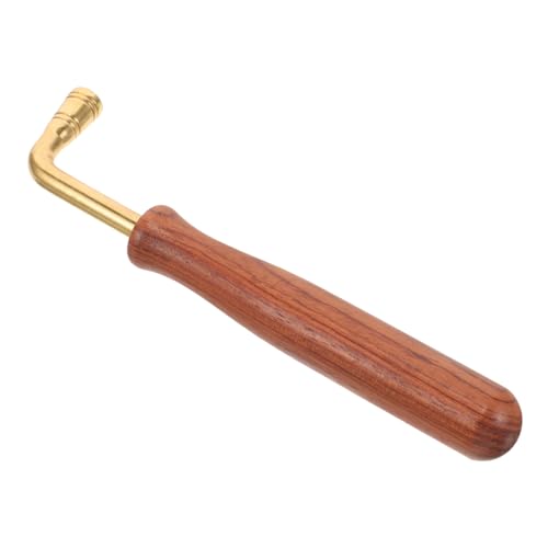 FAVOMOTO Professional Piano Tuner Wrench Dulcimer Tuning Spanner Red Material Metal and Wood Tuning Tool Guzheng Accessories