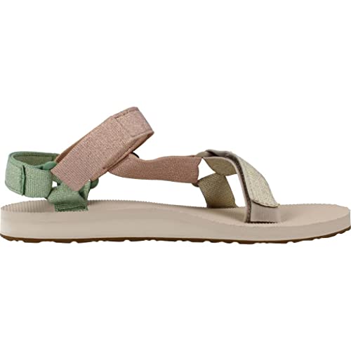 Image of Teva Women's Original Universal Metallic, Metallic Clay Multi, 9 M US