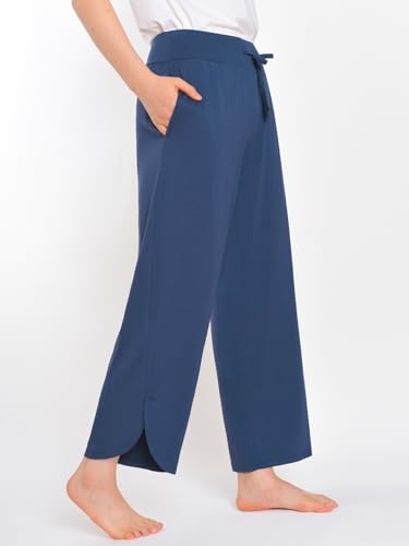 Latuza Women's Petite Length Lounge Pants Comfy Casual Pants Loose Fit2