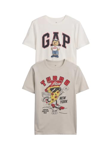 Image of GAP Boys' Short Sleeve Graphic Tee 2-Pack