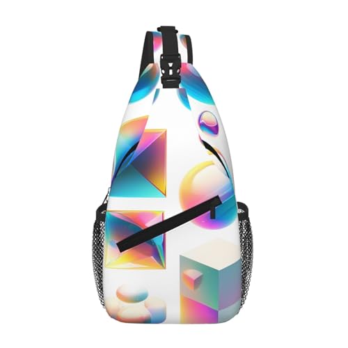 Sac de poitrine carré pour festival et voyage, la sacoche homme idéale