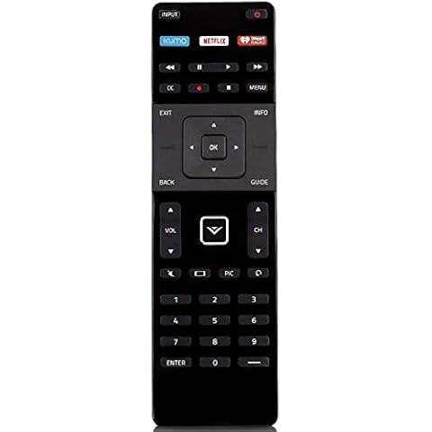 XRT122 Remote for VIZIO Smart TV D32-D1 D32H-D1 D32X-D1 D39H-D0 D40-D1 D40U-D1 D55U-D1 D58U-D3 D60-D3 D65U-D2 E32-C1 E32H-C1 E40-C2 E40X-C2 E43-C2 E48-C2 E50-C1 D40F-E1 E55-C1 E65-C3 E65X-C2 E70-C Cover