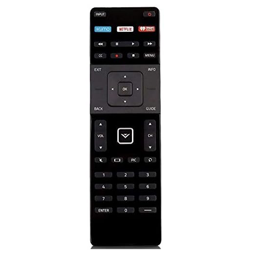 New XRT122 Remote for VIZIO Smart TV D32-D1 D32H-D1 D32X-D1 D39H-D0 D40-D1 D40U-D1 D55U-D1 D58U-D3 D60-D3 D65U-D2 E32-C1 E32H-C1 E40-C2 E40X-C2 E43-C2 E48-C2 E50-C1 D40F-E1 E55-C1 E65-C3 E65X-C2 E70-C