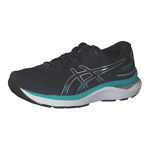 ASICS Cumulus 24 Straßenlaufschuhe für Frauen Schwarz Weiß 39 EU
