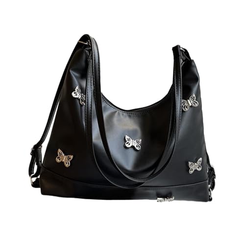 Image of VELURA SYDL Womens Shoulder Bag Shoulder Purse Lightweight Handbag for Work Street Daily Black|1 Women Shoulder Bag|Clothing, Shoes & Accessories