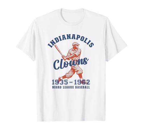 Indianapolis Negro League Baseball Black History T-Shirt