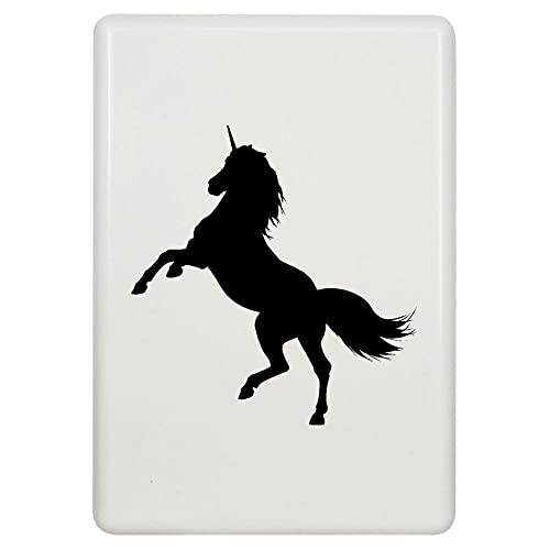 'Rearing Unicorn Silhouette' Fridge Magnet (Fm00036120) #TOP26