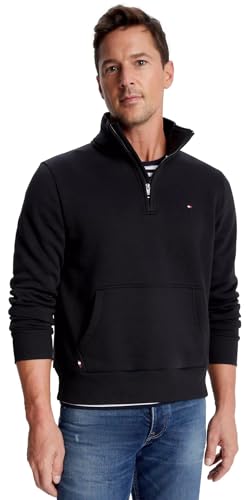 TOMMY HILFIGER Men's Iconic Flag Logo Quarter-Zip Sweatshirt Collection 2025