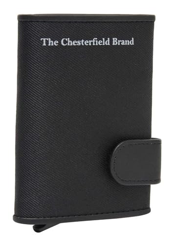 Sabana Cardholder Black signé The Chesterfield Brand : une idée cadeau chic en cuir noir authentique