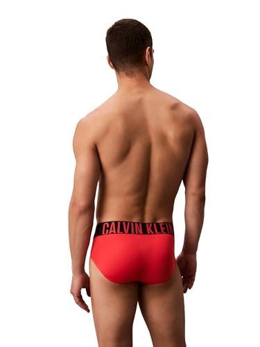 Calvin Klein Herren Intense Power 3er-Pack Hüftslip, Schwarz, Turbulenz, Zinnoberbraun, X-Large – Ansicht 3