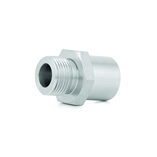 Image of Mishimoto Stainless Steel Sandwich Plate Adapter, M20