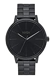 NIXON Kensington A099 - All Black - 50m Water Resistant Women's Analog Classic Watch (37mm Watch Face, 16mm Stainless Steel Band)