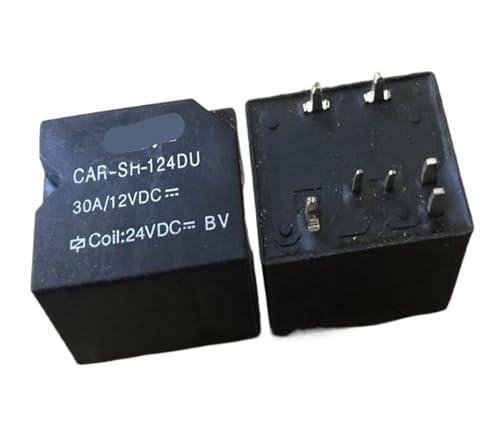 Relé de 7 pines 24V CAR-SH-124DU automotriz de 30A para control eléctrico de coche
