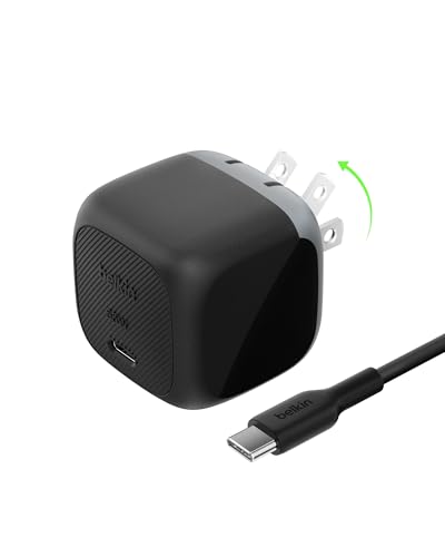 Belkin 65W Compact USB C Charger Block, Fast Charging for Travel - image 1