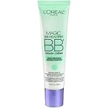 L'Oréal Paris Magic BB Cream, Makeup Primer, Skin Beautifier, Anti-Redness, 4-in-1 Ultra-Light Lotion, Anti-Redness, 30 mL
