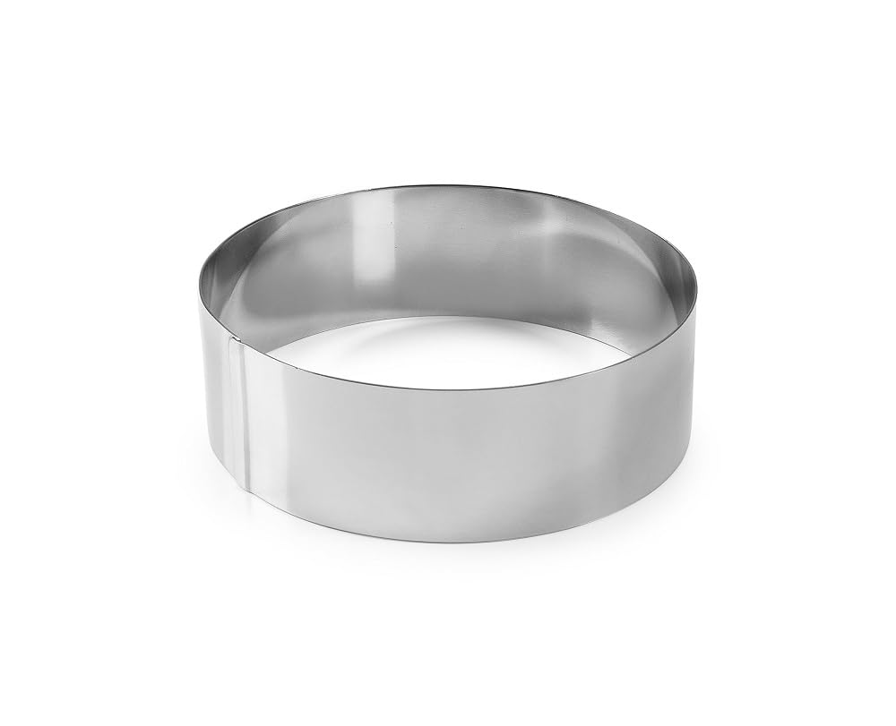 Lacor-68414-ROUND Cake Ring 14x4 CM.- STNLS