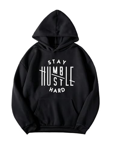 Image of TAGDO Men's Printed Hooded Neck Hoodie (2014)
