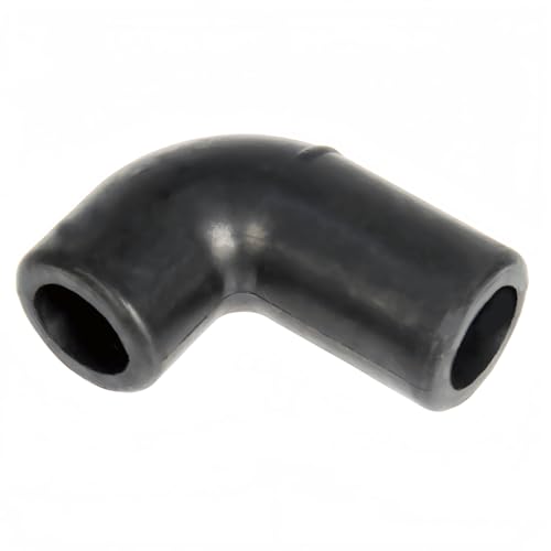 Image of AC Drain Elbow Tube HVAC Crankcase Ventilation Rubber Connecting Hose For Ford F-150 2004-2014 For Lincoln Mark VIII 1993-1998 4M2Z-6A614-AA 4M2Z6A614AA F3LY-6A614-A