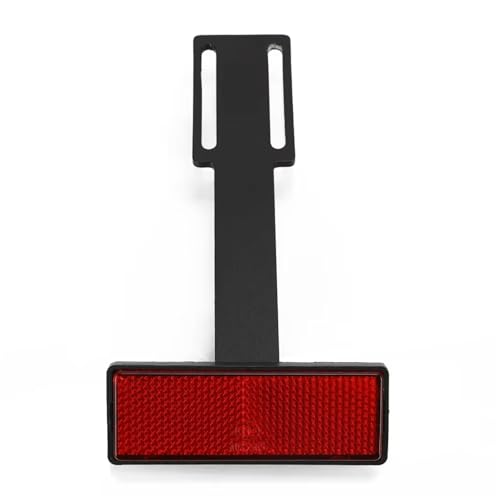 Support de plaque de moto KEEWAY RKF 125 avec feu d'immatriculation et réflecteur arrière étendu