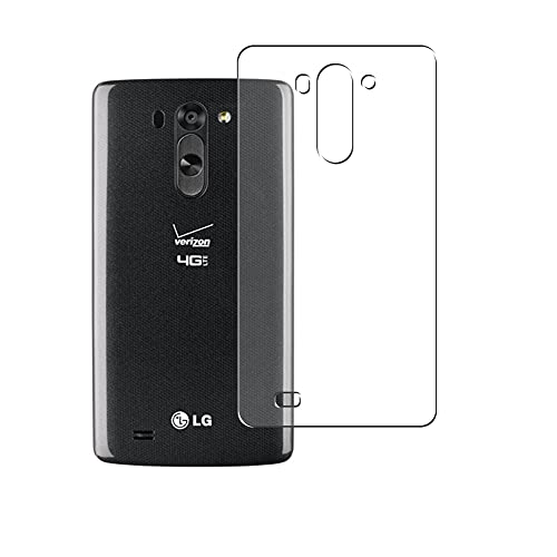 Puccy 2 Pack Back Screen Protector Film, compatible with LG G Vista VS880 2014 TPU Guard Cover （ Not Tempered Glass/Not Front Screen Protectors）