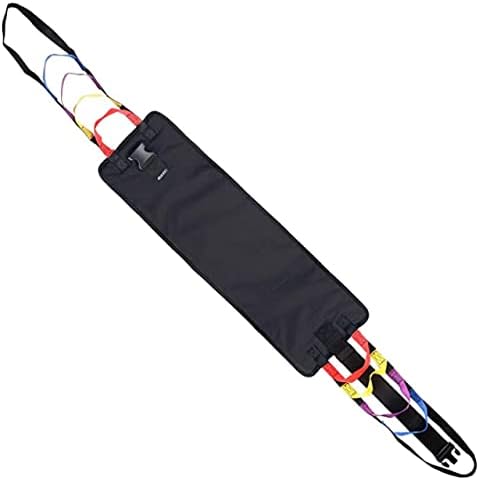 Miniatura 3 de Cinturón de asistencia para pacientes con asas de 5 colores (73 pulgadas), cinturón de transferencia antideslizante, para asistencia médica de