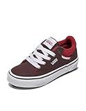 Vans Youth Seldan Shoe | Kids' Retro Tennis Inspired Sneakers for Boys & Girls, Everyday Fashion, Tonal Chocolate Plum, 13
