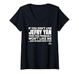 Womens Jefry Yan Prospect Baseball Fan Gear V-Neck T-Shirt