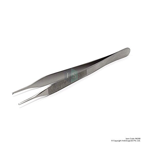 IS IndoSurgicals Adson Forceps (5", Toothed Dissecting)
