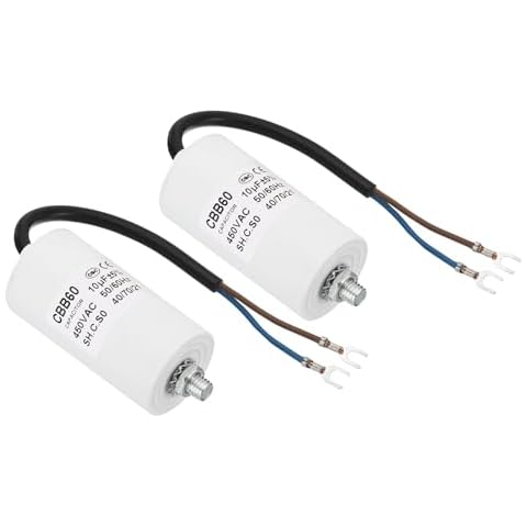 PATIKIL 10uf CBB60 Run Capacitor for Motors Cover