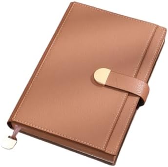 Lined Journal Notebook for Men Women,300 Numbered Pages Work Notebook with Buckle Closure,100GSM A5 Hardcover Journaling Notebook for Bible Study,Personal Diary,Note Taking,College Ruled,5.75