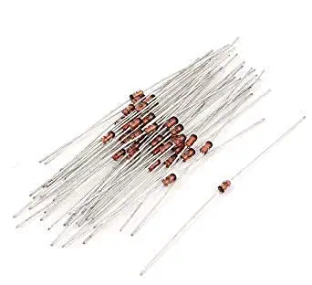 ZYME 100pcs 5.1V Zener Diode 5V1