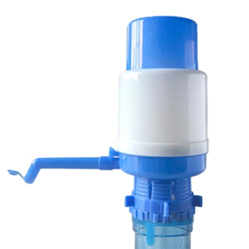 Dispensador de Botellas de Agua: Bomba Manual portátil, Dispositivo Recargable Compacto, de succión Fuerte | Equipo de contenedor de galones, Accesorio práctico y Ligero para Uso en la Playa