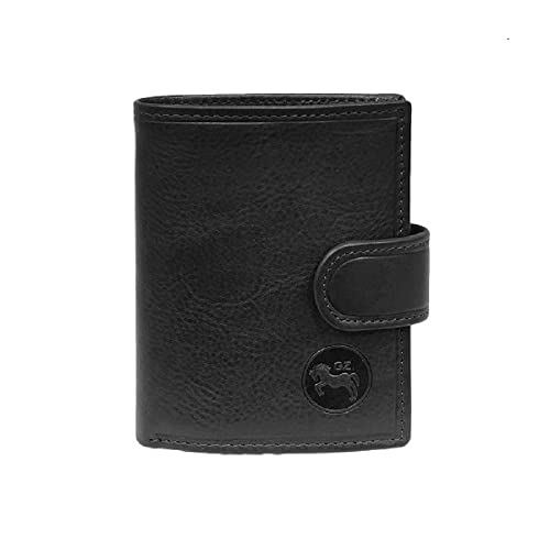 Porte-monnaie cuir anti-fraude sans contact compact homme femme