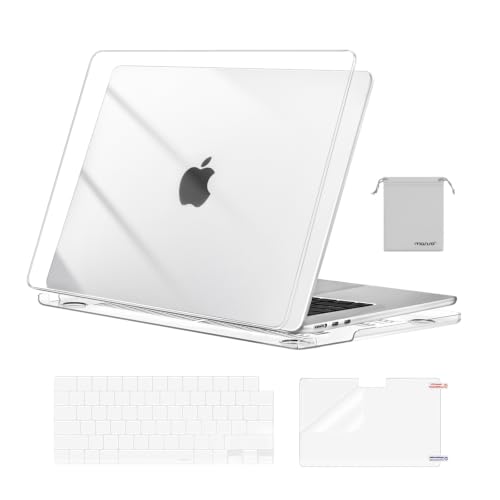 MOSISO Compatible with MacBook Air 15 inch Case M5 2026 M4 M3 M2 2025-2023