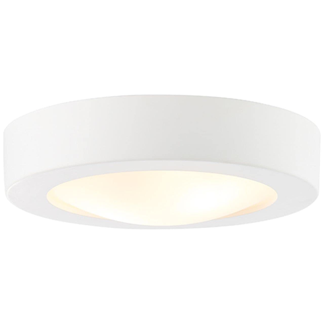 Brilliant Lampe, Pilan Wand- und Deckenleuchte 31cm weiß, Gips/Metall, 2x A60, E27, 25W,Normallampen (nicht enthalten)