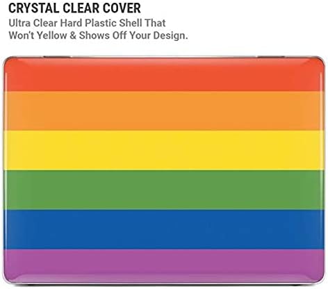 Skinit Case + Skin Compatible with MacBook Pro 16in (2019-20) Originally Designed The Rainbow Flag Design